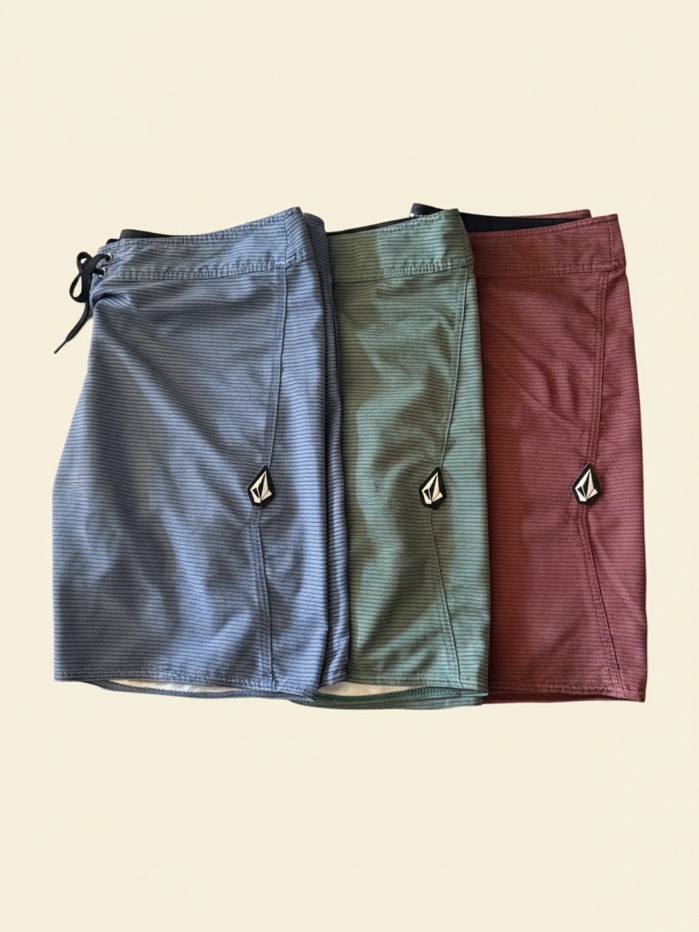 Volcom men’s Striped Board-shorts